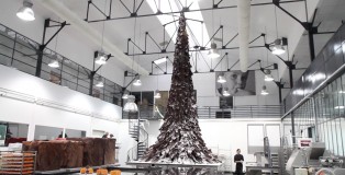 Chocolate Christmas tree