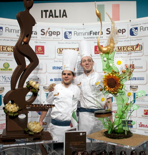 Italy demonstrates the level of its junior pastry chefs