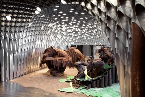 oraguntans' chocolate sculptures