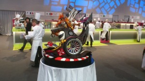 F1 car showpiece by France