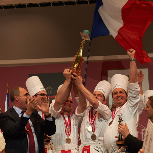 Pastry World Cup Podium