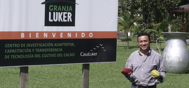 Juan Carlos Arroyave, Director of the farming department of GranjaLuker (Colombia)