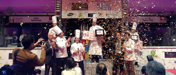 The North American, Cher Harris, is crowned the Pastry Queen