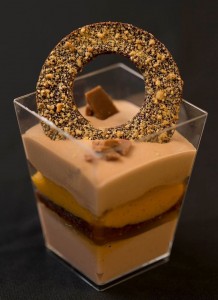 Catalan Verrine, by Laurent Vals, Best Dessert Cup.