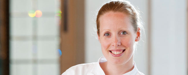 Pastry chef Marike Van Beurden