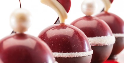Chocolate Christmas Balls by Michel Willaume