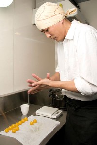 Motohiro cooking
