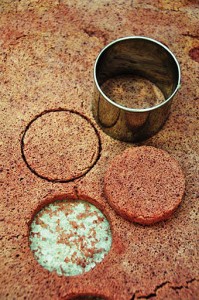 Cassis biscuit, in the recipe of Gregoire Michaud