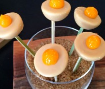 Dulcey chocolate pops from Patrice Demers