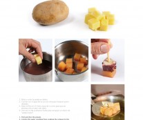 Boiled potato by Jose Romero