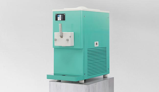 SC 150 GR, the new ultra-compact machine for gelato and frozen yogurt