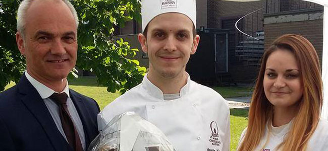 Quentin Bechard is the Junior UK Chocolate Master 2015