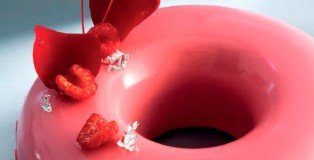 Raspberry entremet by William Curley