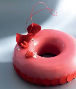 Raspberry entremet by William Curley