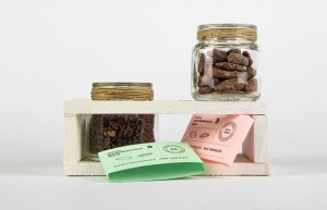 Typographic Choclate's pots