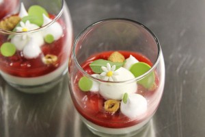 Strawberry Lemongrass Verrine by Haasnoot