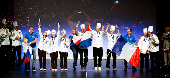 The Netherlands, Russia and France, on the podium of the Coupe Louis Lesaffre