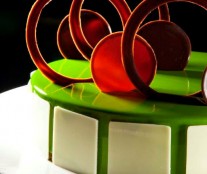 Pistachio entremet by Antonio Bachour