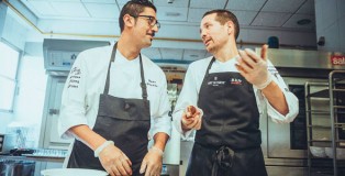 Hans Ovando and Gustaf Mabrouk