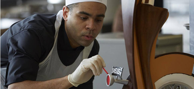 Antony Vellut, winner of L’Art du Chocolatier 2015