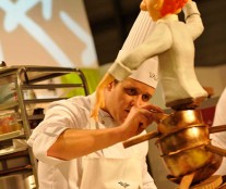 Markus Kunz, best sugar piece. European Pastry Cup