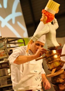 Markus Kunz, best sugar piece. European Pastry Cup