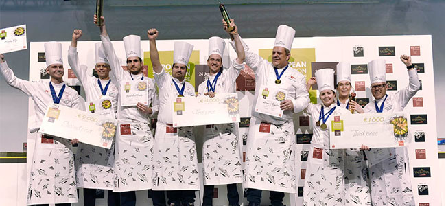 Belgium wins the European Pastry Cup