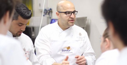 Antonio Bachour in Savour Patisserie School