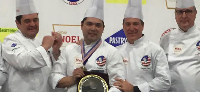 The magic of Justin Fry wins the 27th edition of the US Pastry Competition