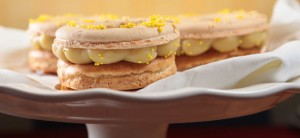 Banana Pudding Macaron Donut