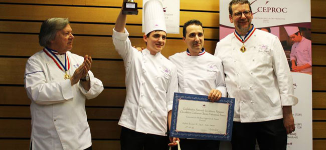 Corentin Poirier-Martinet, France’s Best Apprentice Pastry Chef 2016