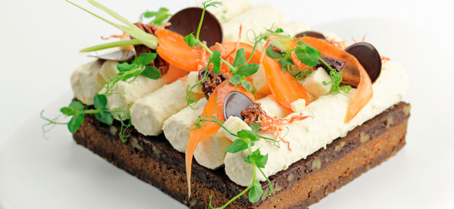 Brownie carrot coconut cake by Marike Van Beurden