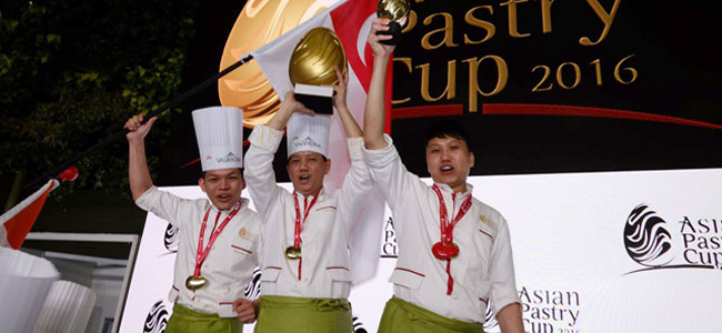 Singapore wins the Asian Pastry Cup