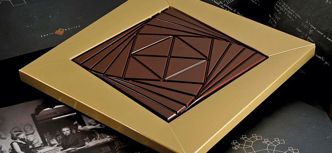 Pythagoras, mathematical chocolate by Enric Rovira and Santos Bregaña