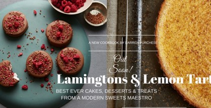 Book Lamingtons & lemon tart by Darren Purchese