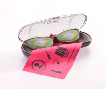 Bresil chocolate sunglasses by Sébastien Bouillet