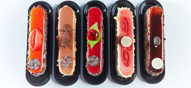 Evocative éclairs by the hand of Alain Chartier