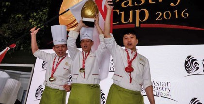 Singapore team Coupe du Monde de la Pâtisserie 2017