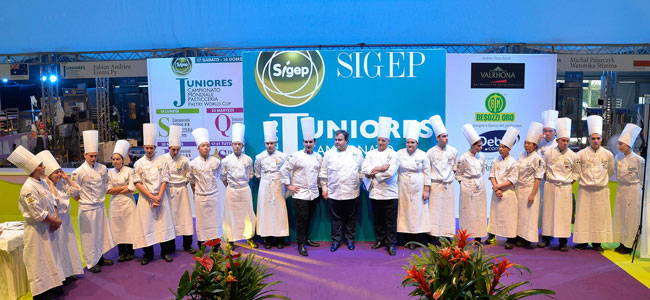 Parade of pastry competitions in Sigep 2017