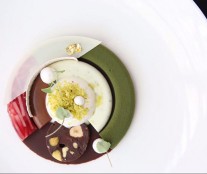 Plate dessert's Fredrik Borksborg