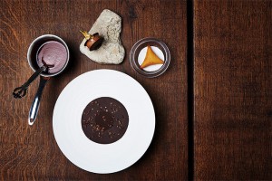 Chocolate, plum and cognac by Jonathan Kjølhede Berntsen