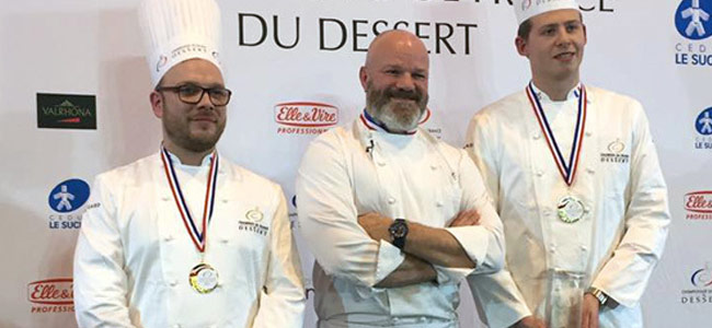 Cyril Gaidella and Enzo Franzi win the Championnat de France du Dessert 2017