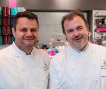 Vincent Guerlais and Pierre Hermé in Meeting Relais Desserts Nantes