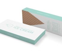 ice cream cosmik pakaging