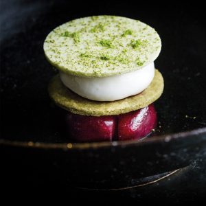 Matcha, cherry and lime by Stephanie Prida