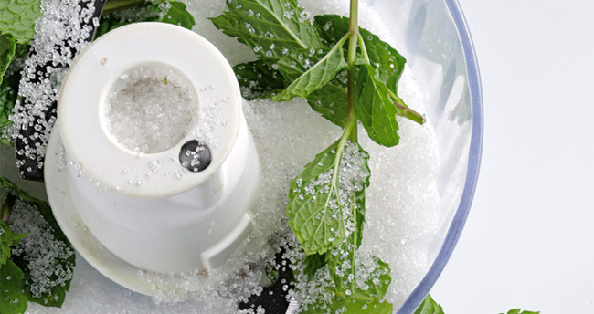Peppermint sugar can be stored in a refrigerator for one month