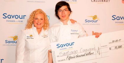 Kirsten Tibballs with Santiago Cuyugan