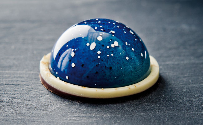 Bleuet ganache by Philippe Vancayseele