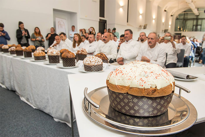 Maistrello and Anastasio, winners of Panettone Day 2017