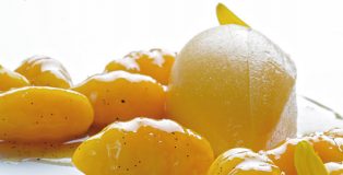 peach gnocchi